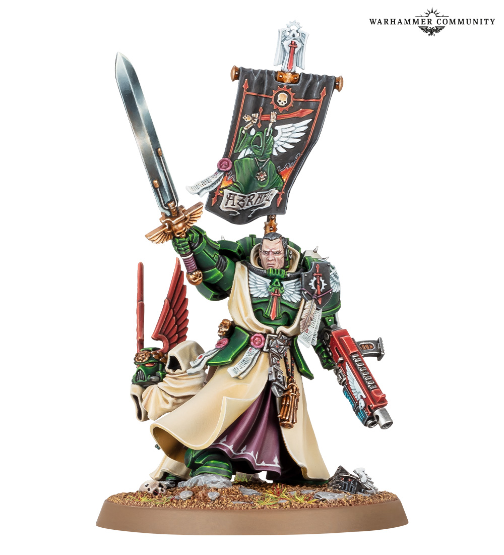 Can you tell me about Chapter Master Azrael in Warhammer 40k?