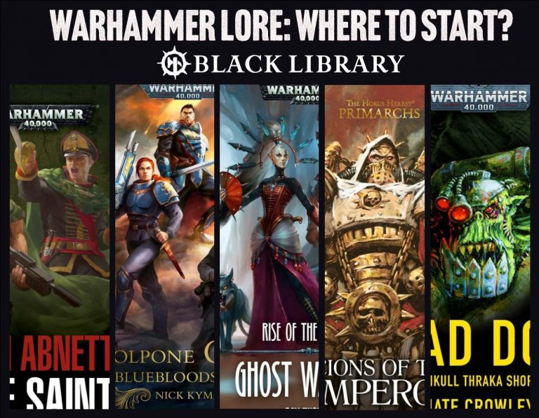 The Definitive Guide To Warhammer 40k Books