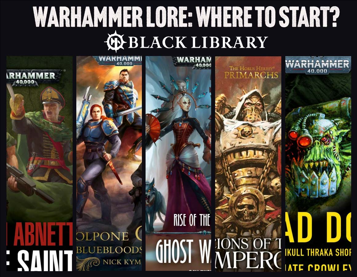 How do I get started reading Warhammer 40k books?