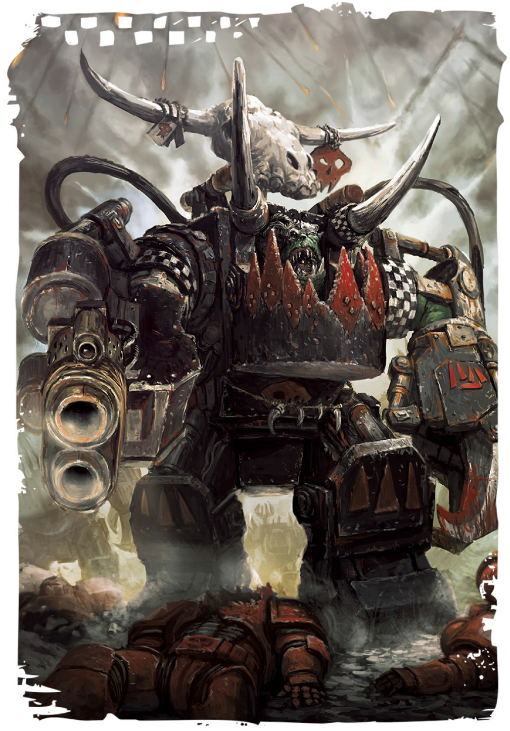 Can you explain the character of Ghazghkull Thraka in Warhammer 40k?