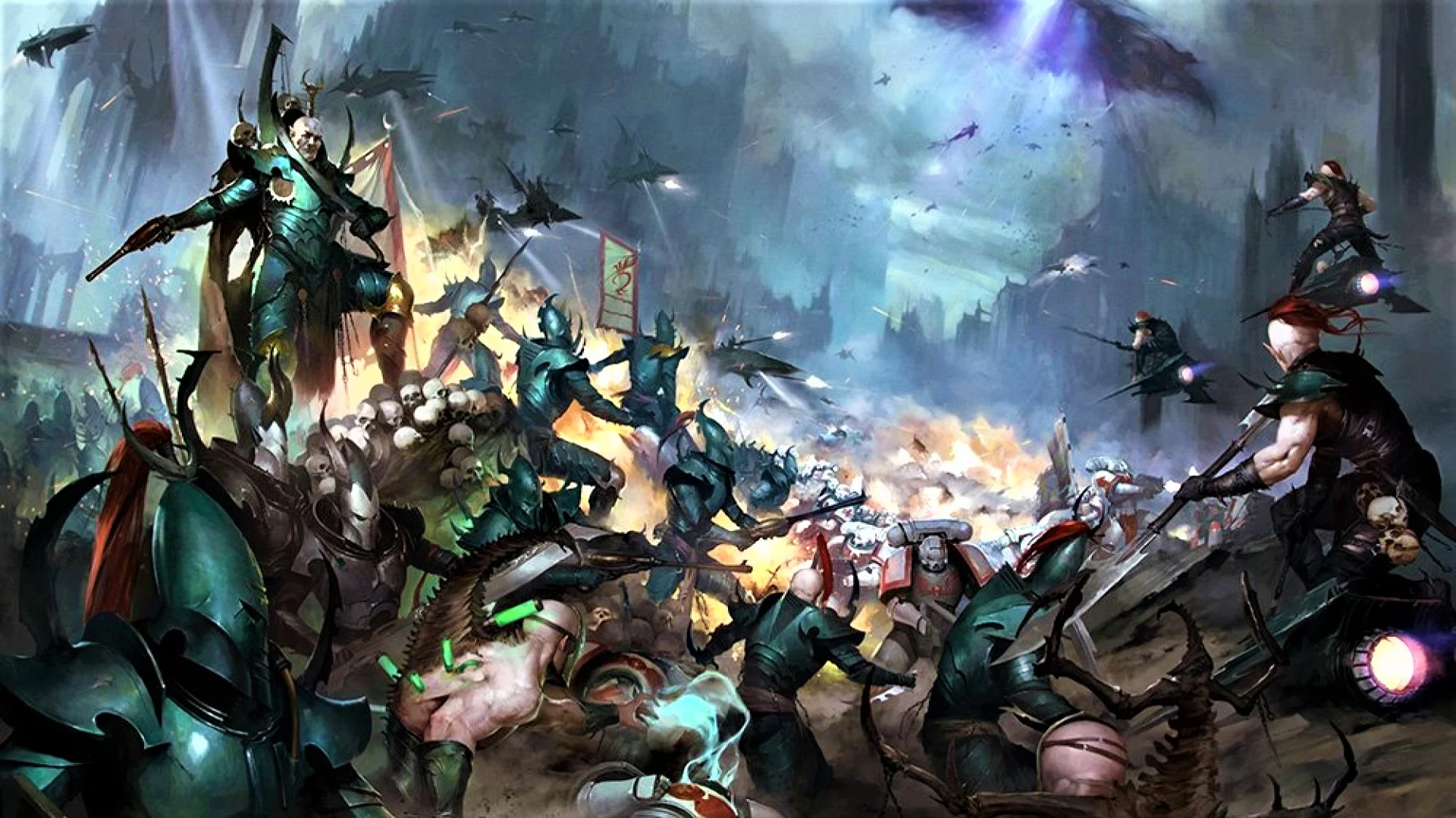 Unmasking the Shadows: Warhammer 40K Xenos Factions