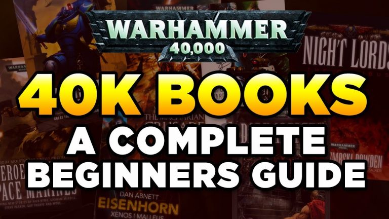 The Beginner’s Guide To Warhammer 40k Books: Where To Start And What To Read