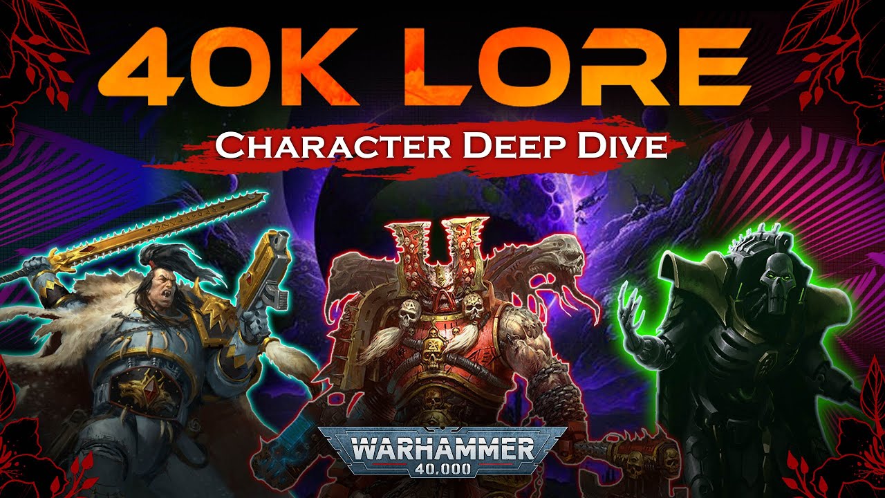 Dive into the Rich Lore of Warhammer 40k Characters