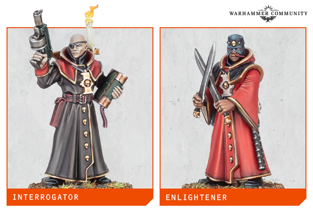 The Zealous Inquisitors: Warhammer 40k Characters Revealed