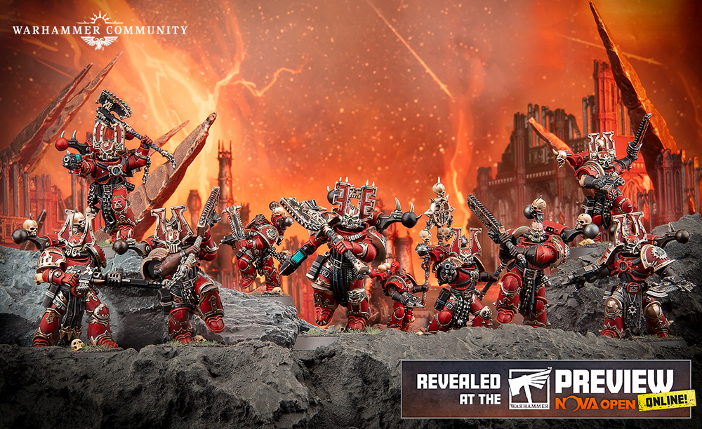 The Fearsome Khorne Berserkers: Warhammer 40k Characters Unveiled
