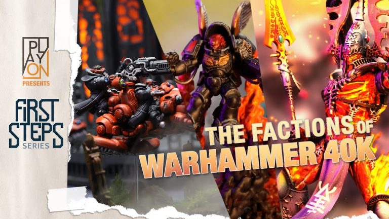 A Journey Through The Factions Of Warhammer 40K