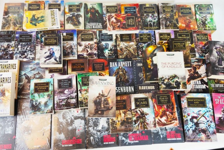 How Many Warhammer 40k Books Are There?