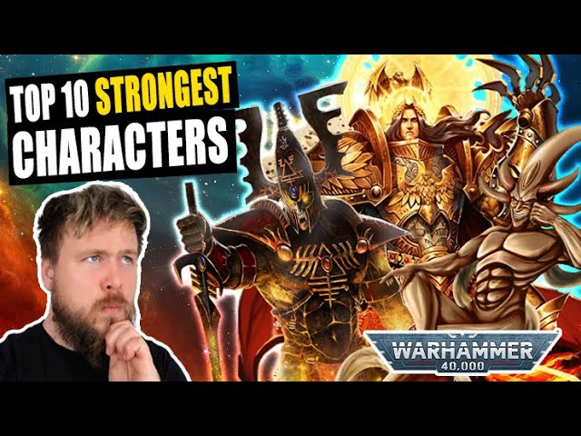 Unleashing The Might Of Warhammer 40K Characters