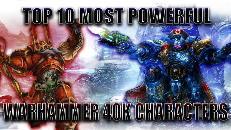 Who Are The Most Powerful Characters In Warhammer 40k?