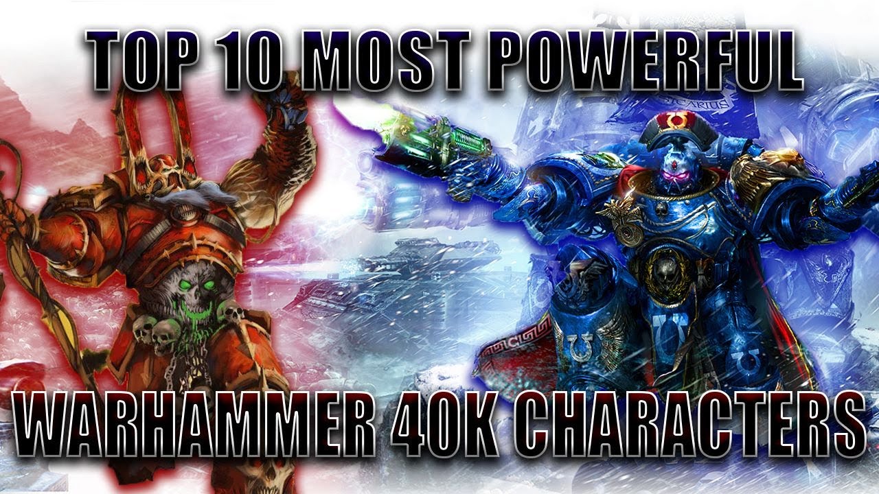 The Most Memorable Warhammer 40k Characters of All Time