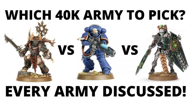 Warhammer 40k Games: Choosing Your Faction And Army