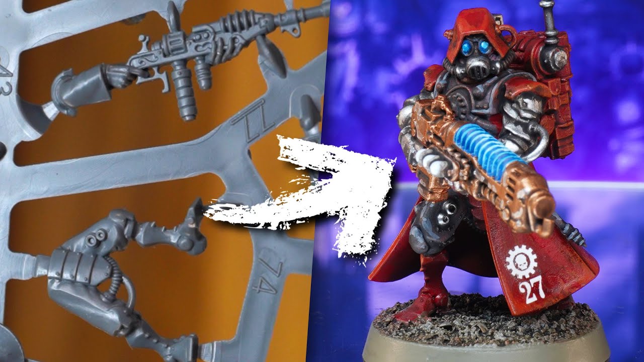 Warhammer 40k Games: Building and Painting Miniatures