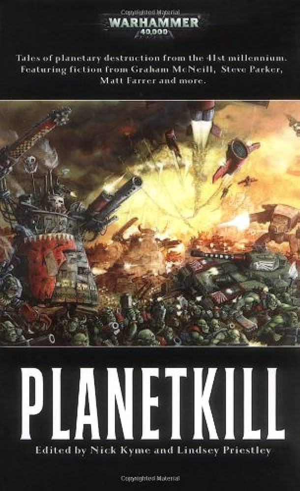 Are there any Warhammer 40k books with elements of planetary warfare?