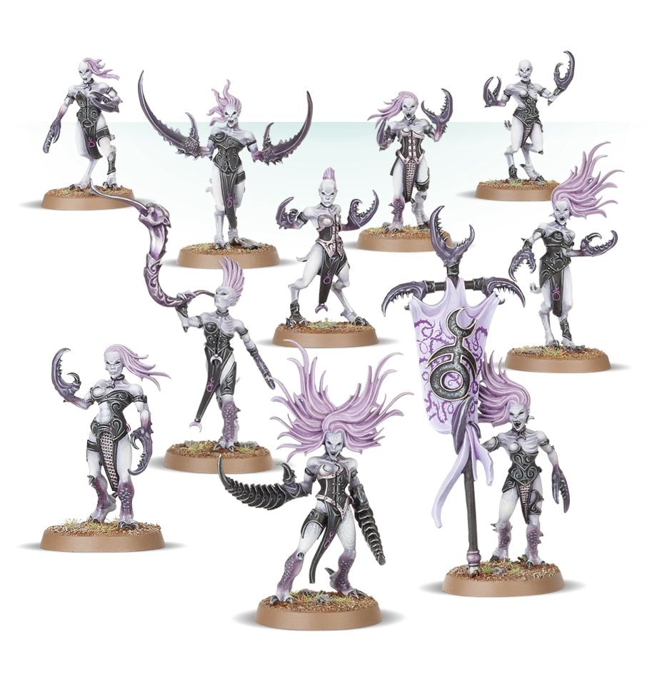 What are the Daemonettes of Slaanesh characters in Warhammer 40k?
