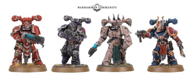 Warhammer 40K Factions: The Renegade Chaos Space Marines