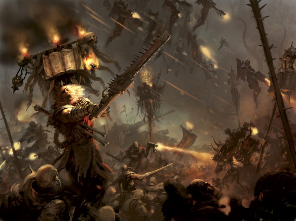 Is Warhammer 40k about religion?