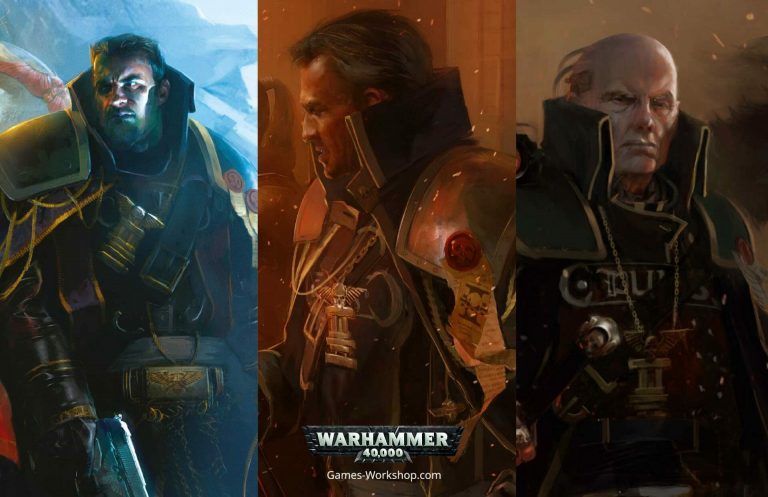 Warhammer 40k Characters: Heroes Of A Bleak Universe