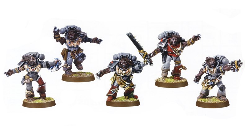 What are the Wulfen characters in Warhammer 40k?