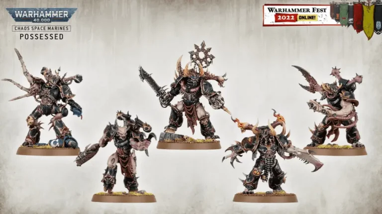 The Pillars Of Chaos: Warhammer 40k Characters Revealed