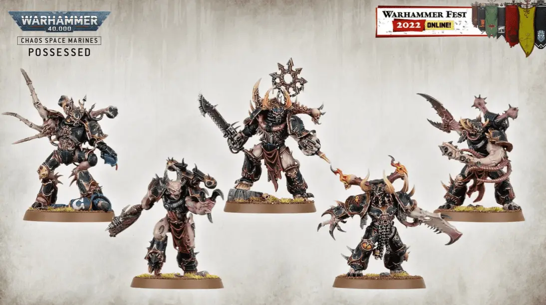 The Pillars of Chaos: Warhammer 40k Characters Revealed