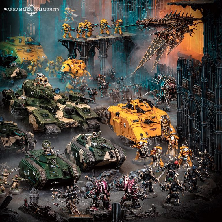 The Tactical Challenges Of Warhammer 40k Games
