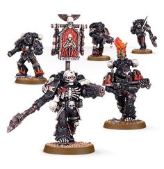 Legion Of The Damned Characters: Ghostly Space Marines In Warhammer 40k