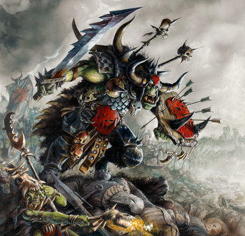 The Raging Greenskins: Warhammer 40k Characters Revealed