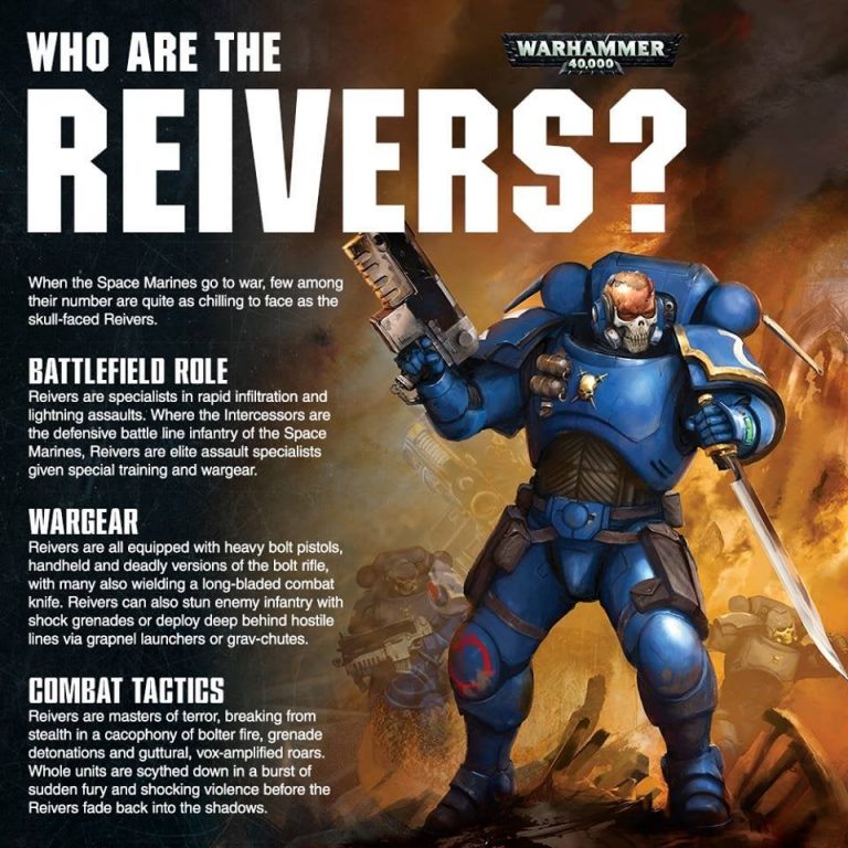 Who Are The Primaris Reiver Characters In Warhammer 40k?