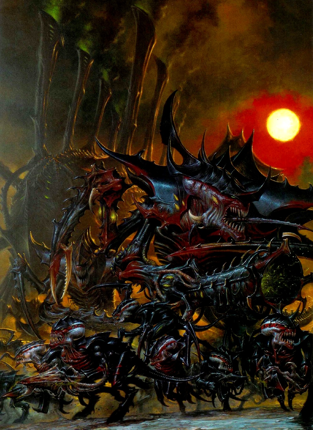 Warhammer 40K Factions: The Insatiable Behemoth Hive Fleet