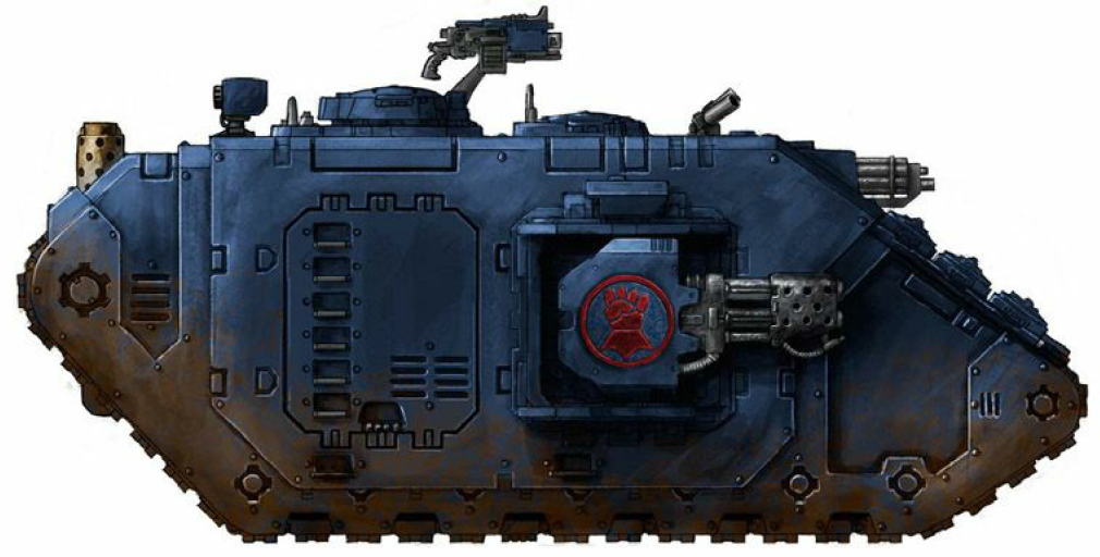 Who are the Land Raider Redeemer characters in Warhammer 40k? 2