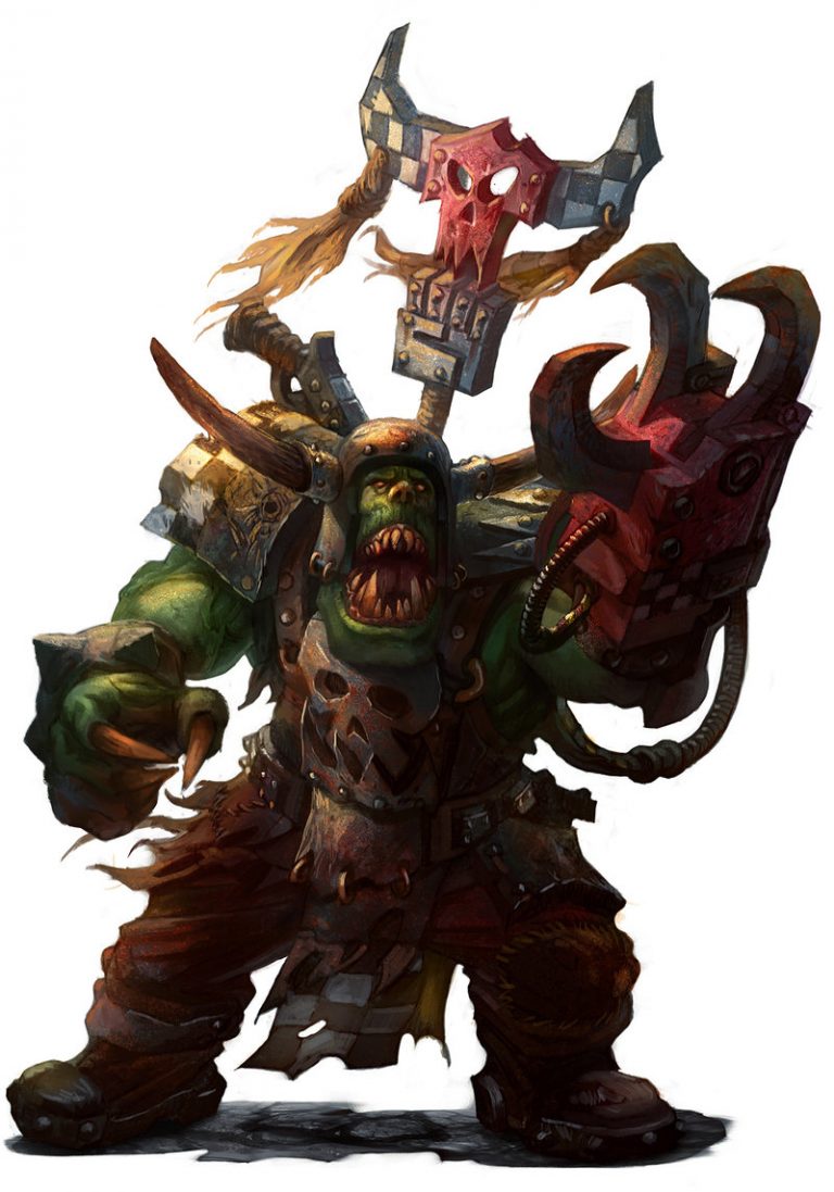 The Savage Ork Warbosses: Warhammer 40k Characters Explored