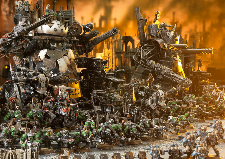 Warhammer 40K Factions: The Mighty Ork WAAAGH!