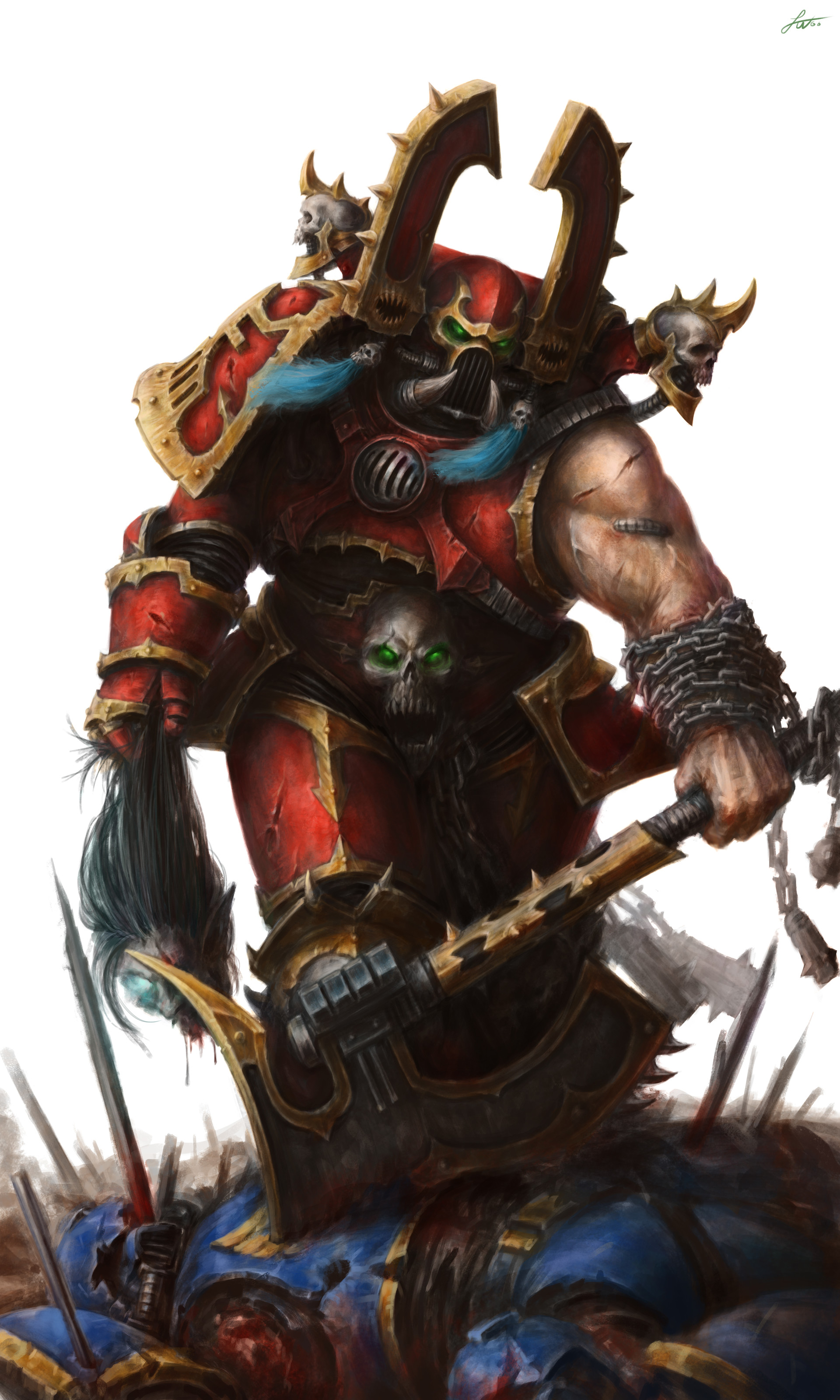 Khârn the Betrayer: The Bloodthirsty Champion in Warhammer 40k