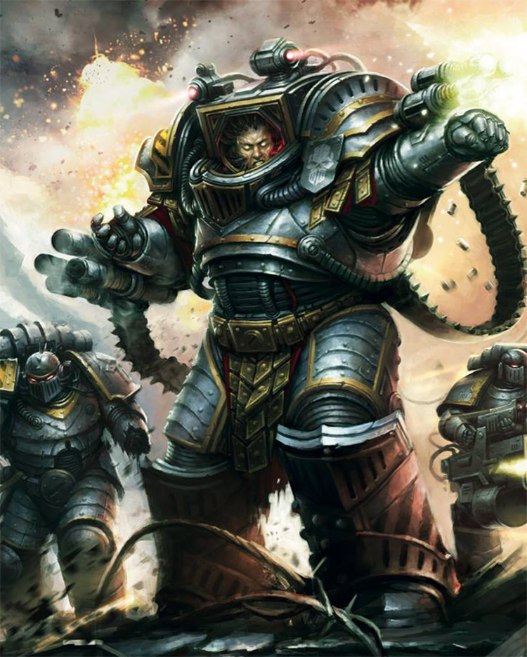 Warhammer 40k Characters: The Unyielding Lords Of Iron