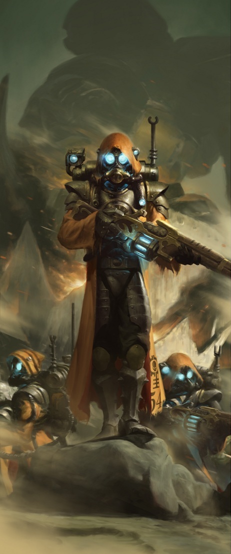 Who Are The Skitarii Balistarii Characters In Warhammer 40k?
