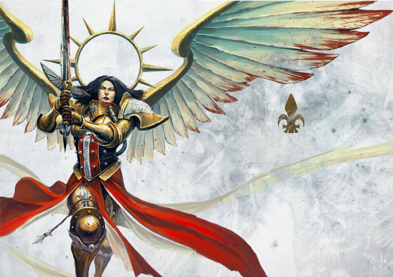 Celestine: The Living Saint Of Warhammer 40k