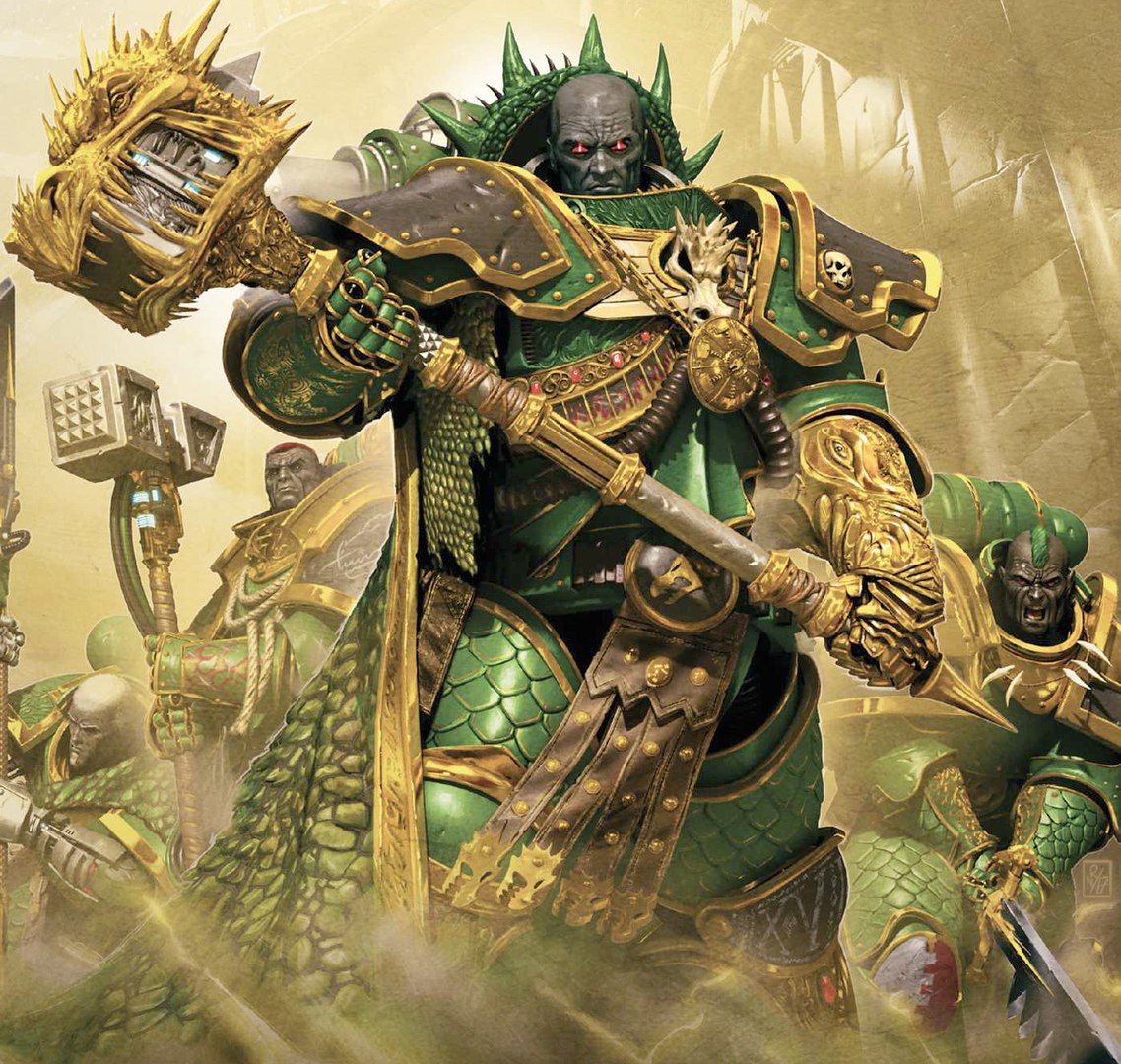 Can you explain the character of Vulkan in Warhammer 40k?