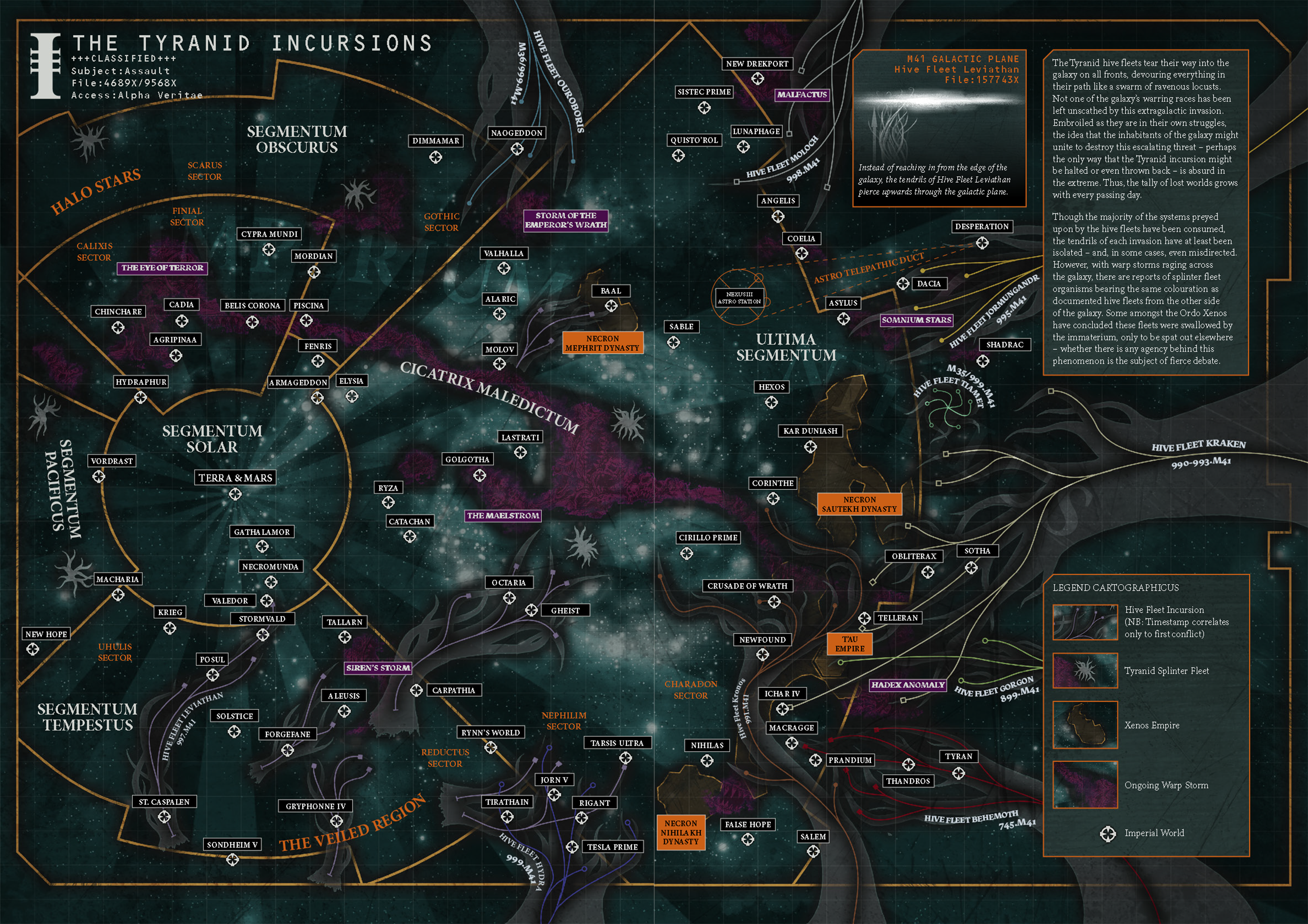 The Hive Fleets of Tyranids: Warhammer 40K Faction Exploration