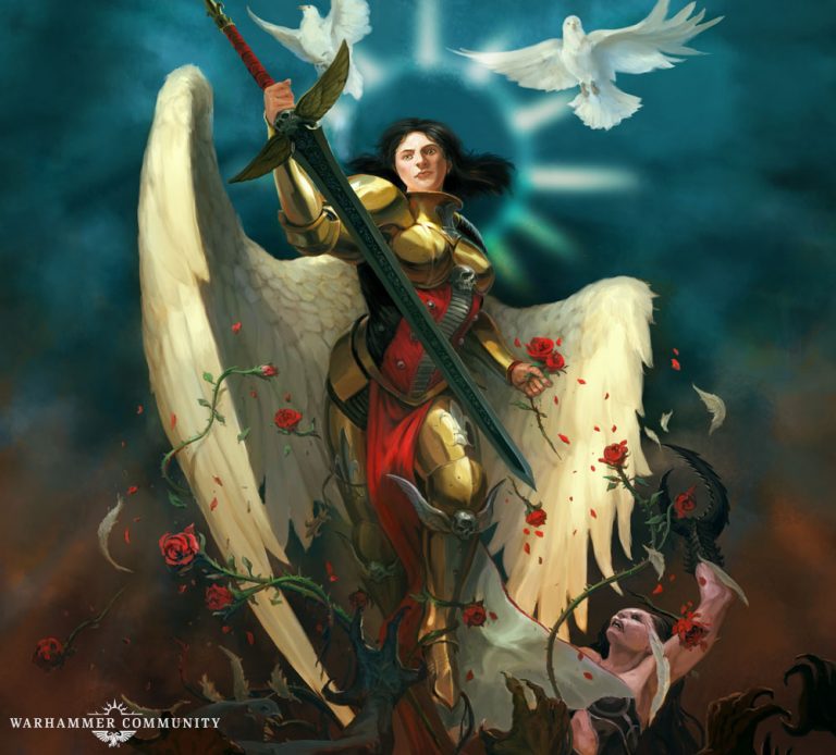 Saint Celestine: A Divine Figure In Warhammer 40k