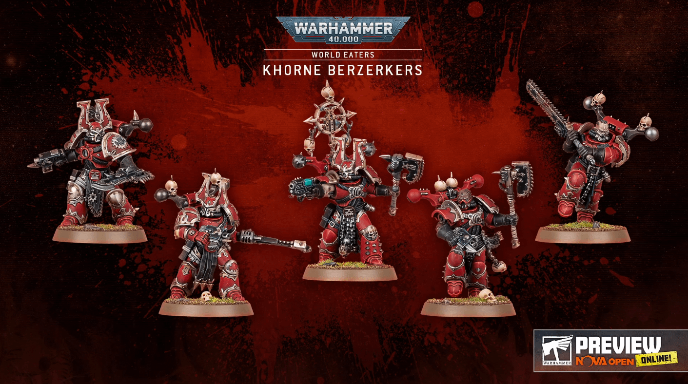 The Fearsome Khorne Berserkers: Warhammer 40k Characters Unveiled 2