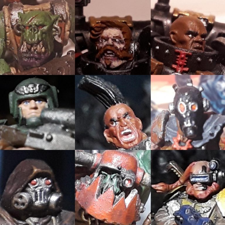 The Faces Of War: Iconic Warhammer 40k Characters