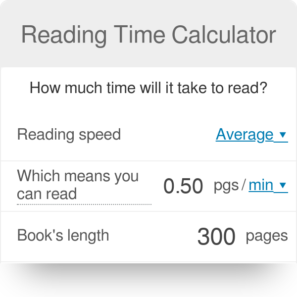 How Long Does It Take To Read 45000?