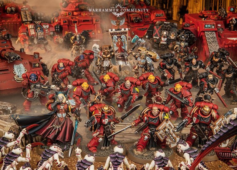Warhammer 40k Games: Unleash The Wrath Of The Blood Angels, Slay Enemies