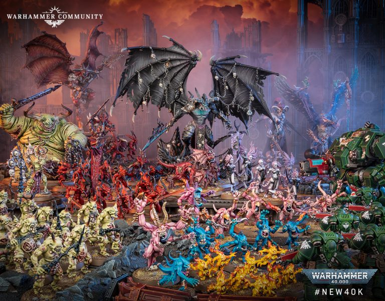 The Daemons Of Chaos: Otherworldly Entities In Warhammer 40K