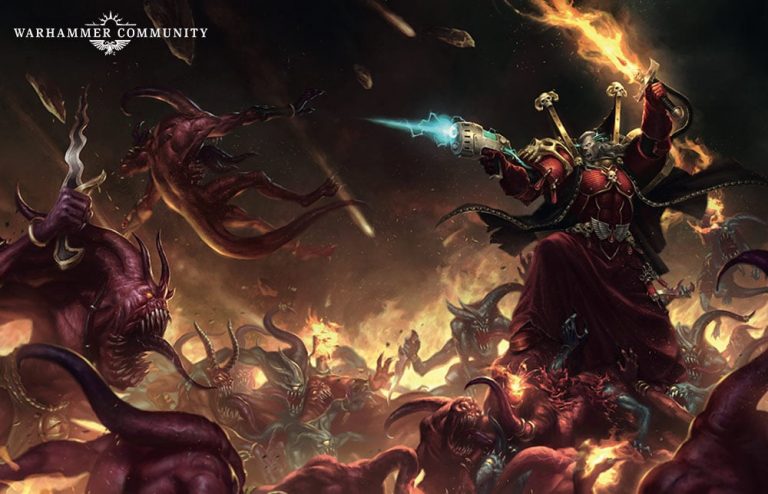 The Captivating Artwork Of Warhammer 40k Games